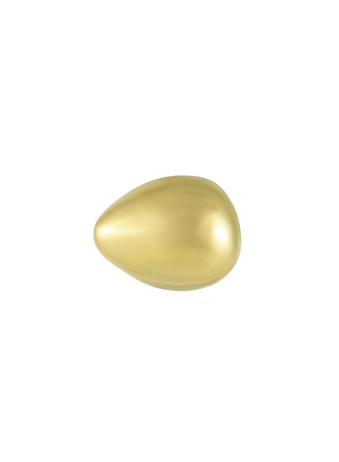 IS4U Chunky Teardrop Brooch for Women Vintage Geometric Metal Brooch Fashionable Irregular Round Corsage Lapel Gold Silver Waterdrop Lapel Pins Dresses Coats Scarves Shawl Clip Cocktail Holiday Party Jewelry for Men and Women (Gold1) - Image 1